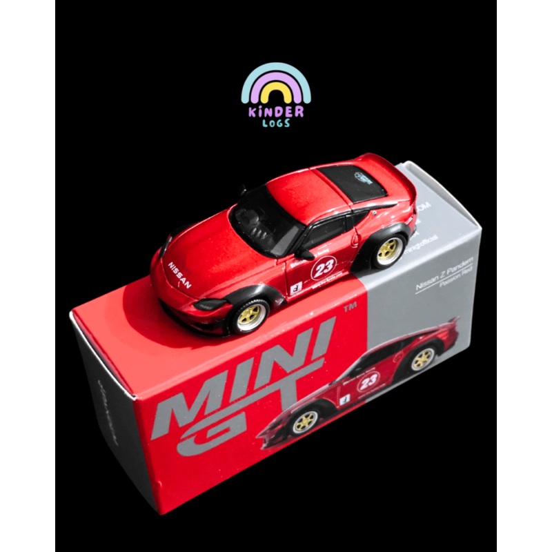 Mini GT Nissan Z Pandem – Passion Red (Open Box)