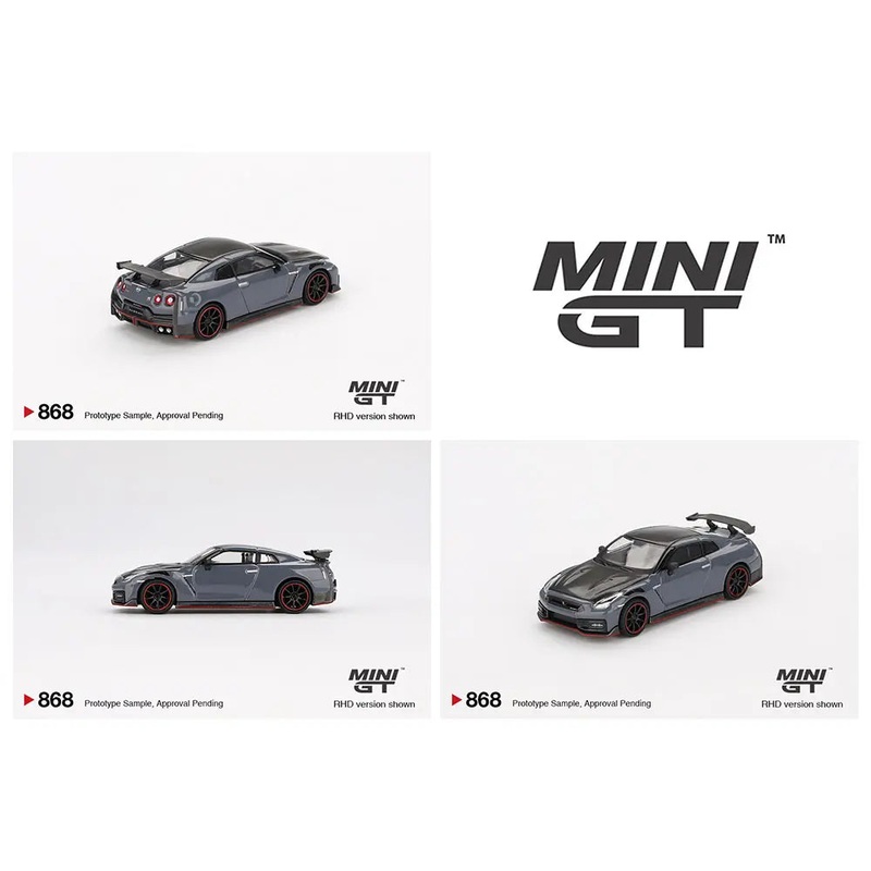 *PREORDER* MINI GT 1:64 Nissan GT-R Nismo 2024 NISMO in Stealth Gray