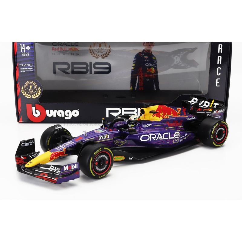 RED BULL | F1  RB19 TEAM ORACLE RED BULL RACING N 1 WORLD CHAMPION WINNER LAS VEGAS USA GP 2023 MAX VERSTAPPEN