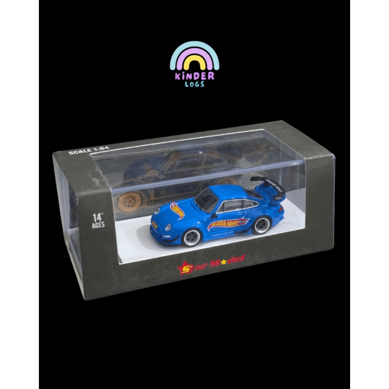 Star Model Porsche 993 RWB GT Wing With Figure
