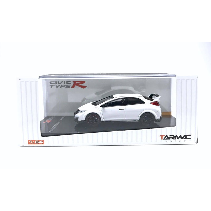 TARMAC WORKS 1/64 Honda Civic Type R FK2 2016 Championship White