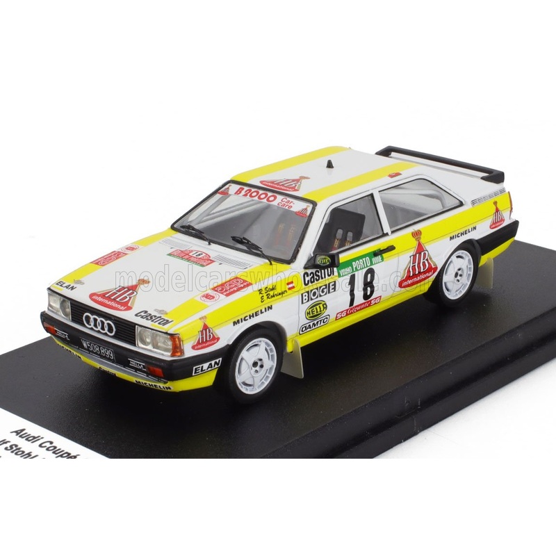 AUDI | QUATTRO COUPE N 18 7th RALLY PORTUGAL 1987 RUDOLF STOHL – ERNST ROHRINGER