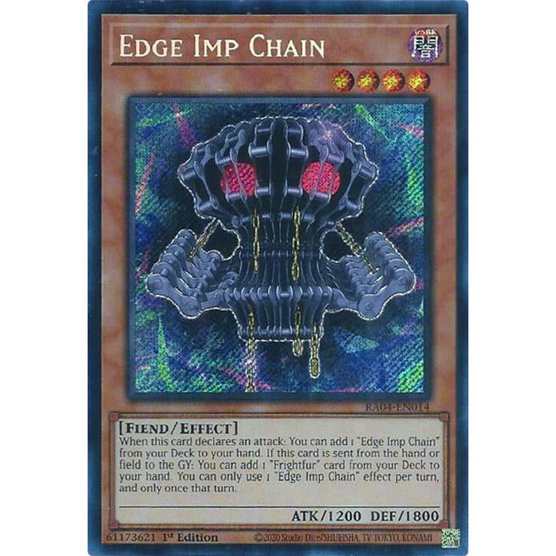 Edge Imp Chain [RA04-EN014] Secret Rare