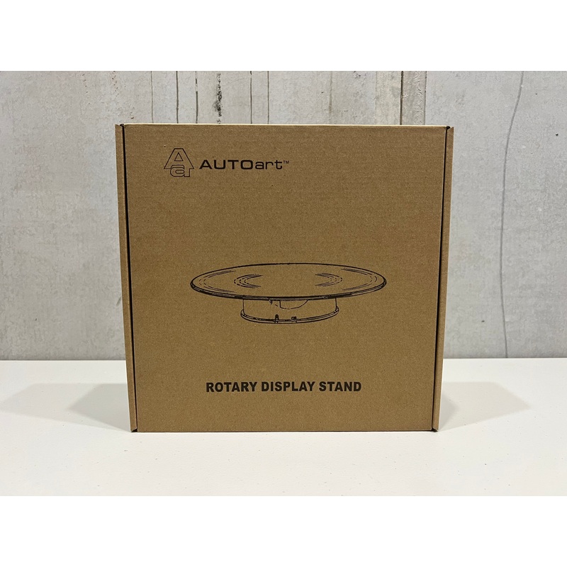 ROTARY DISPLAY STAND (MEDIUM/DIAMETER 25.5 CM) (BLACK) – AUTOart