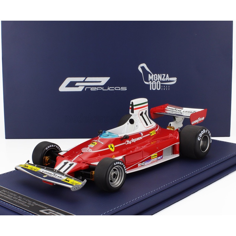 FERRARI | F1 312T TEAM FERRARI SEFAC N 11 WINNER ITALY MONZA GP 1975 CLAY REGAZZONI