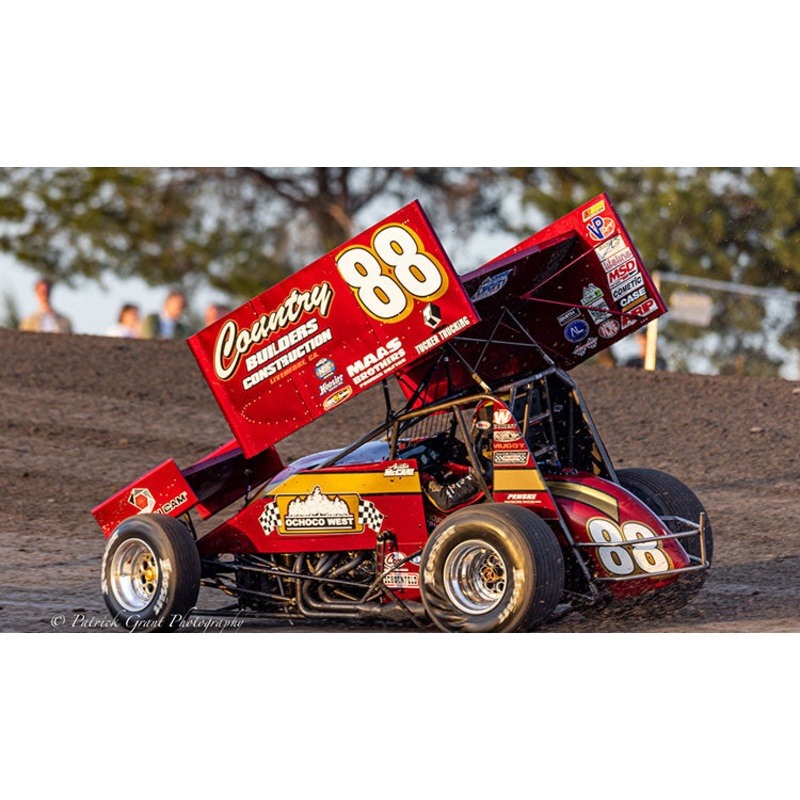 *PRE-ORDER* 2023 #88 COUNTRY BUILDERS CONSTRUCTION SPRINT CAR – AUSTIN MCCARL – 1:50 SCALE DIECAST MODEL