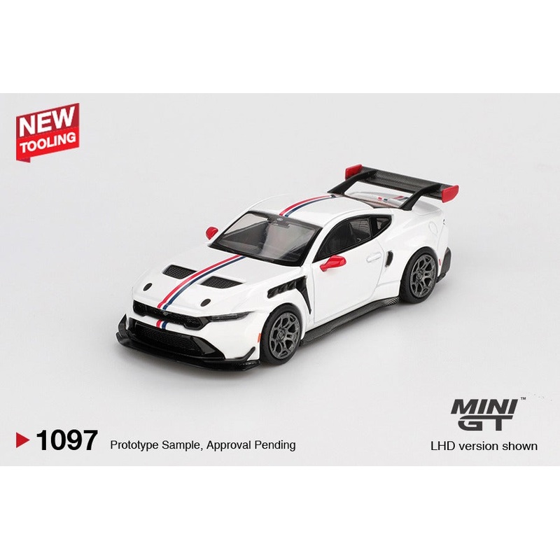 * PRE ORDER * MINI GT #1097 1/64 Ford Mustang GTD Spirit of America (LHD)