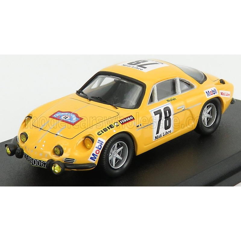 RENAULT | A110 ALPINE N 78 RALLY CRITERIUM DES CEVENNES 1969 B.WOLLEK – M.GRANDRIVE