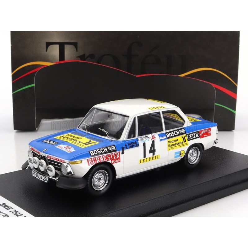 BMW | 2002 Tii (night version) N 14 RALLY TAP 1974 GEORG FISCHER – HARALD GOTTLIEB