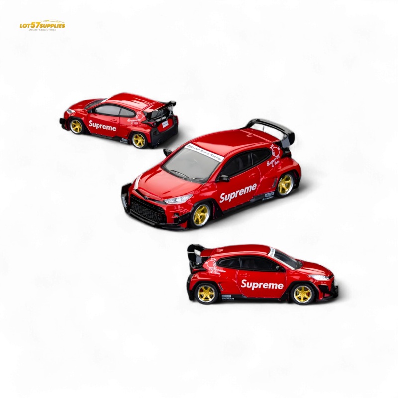 ET Model x Fuji Toyota Yaris GR Pandem S u p r e m e  Livery 1:64