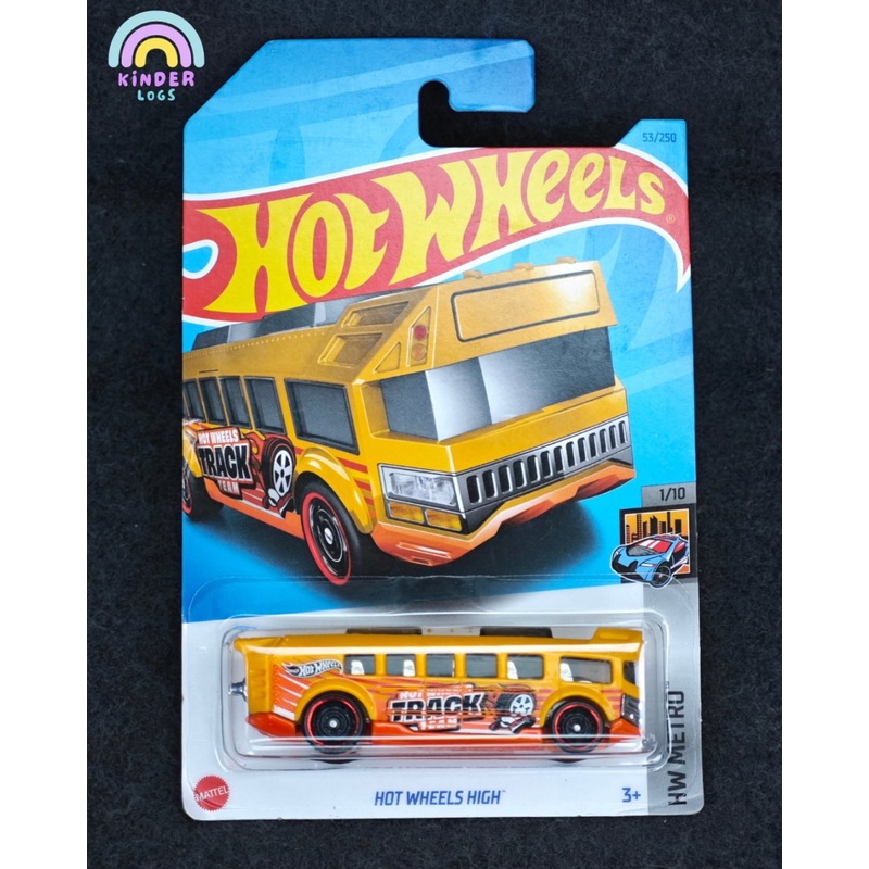 Hot Wheels High Metro Bus (Yellow)