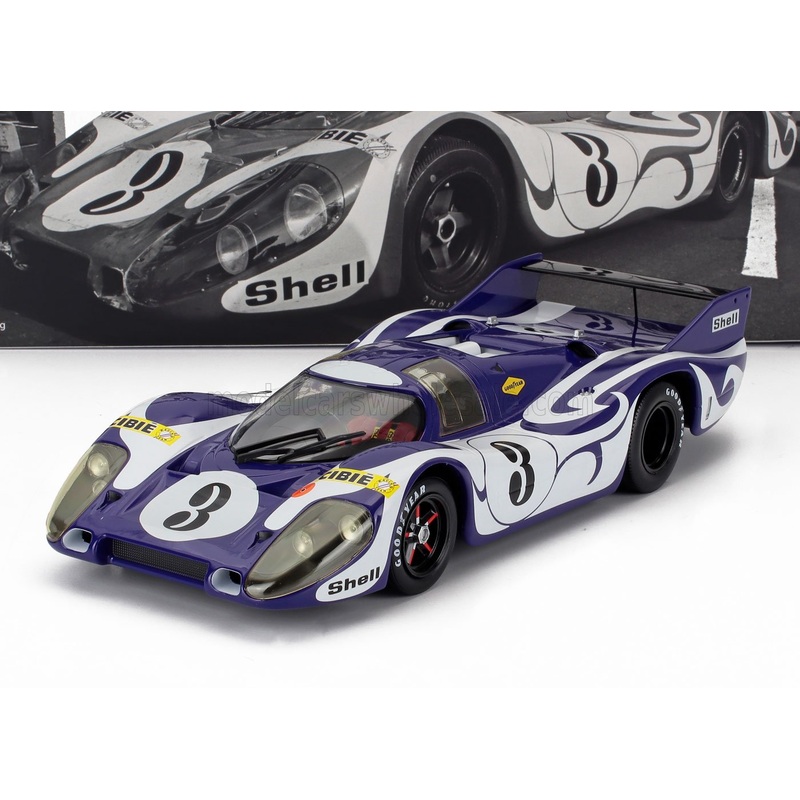 PORSCHE | 917 LONG TAIL HIPPIE PRACTISE VERSION N 3 24h LEMANS 1970 GERARD LARROUSSE – WILLI KAUHSEN