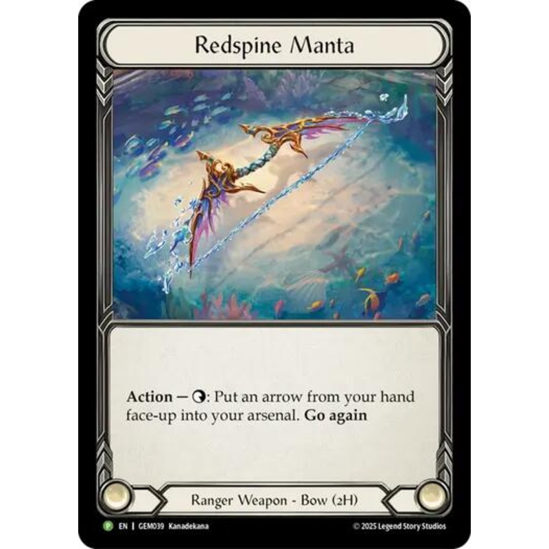 Redspine Manta [GEM039] (GEM Pack 2)  Cold Foil