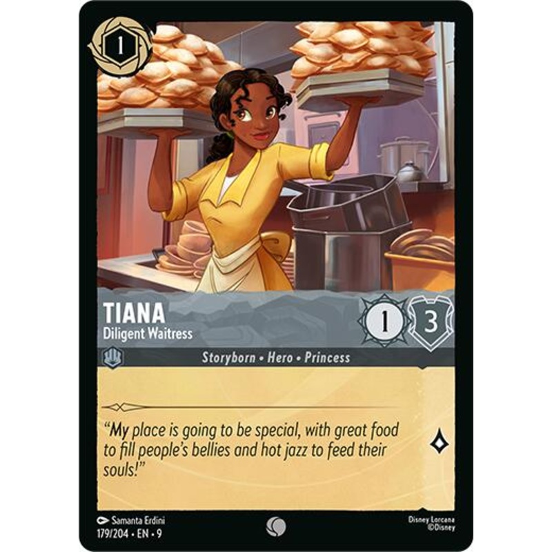 Tiana – Diligent Waitress (179/204) [Fabled]