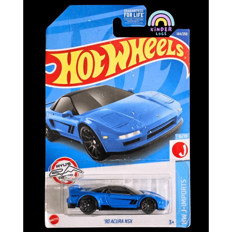 Hot Wheels 1990 Acura NSX – Blue (Imported)