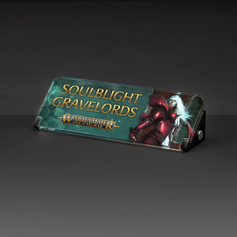 Plaque for Warhammer Age of Sigmar – Soulblight Gravelords