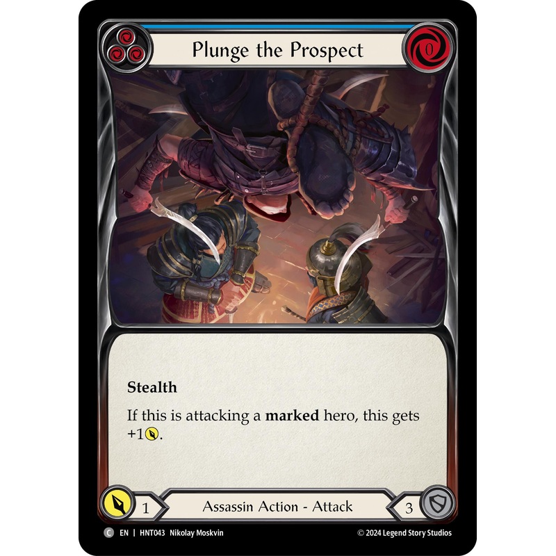 Plunge the Prospect (Blue) [HNT043] (The Hunted)