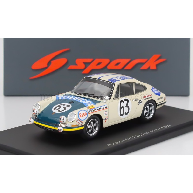 PORSCHE | 911S COUPE 1991cc S6 TEAM M.MARTIN N 63 24h LE MANS 1969 RENE MAZZIA – PIERRE MAUROY