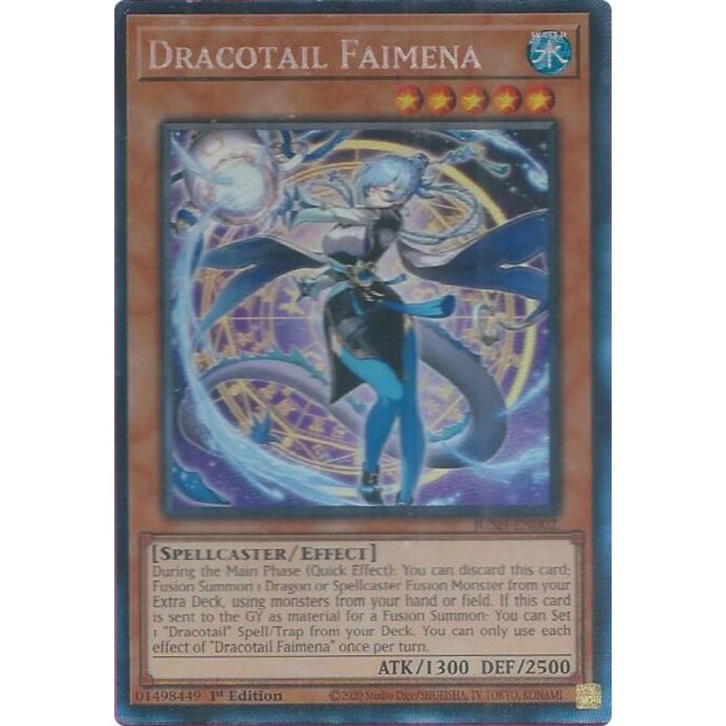 Dracotail Faimena (CR) [JUSH-EN002] Collector’s Rare