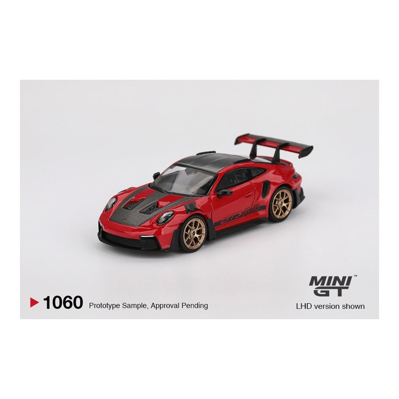 *PREORDER* MINI GT 1:64 Porsche 911 (992) GT3 RS Weissach Package in Guards Red