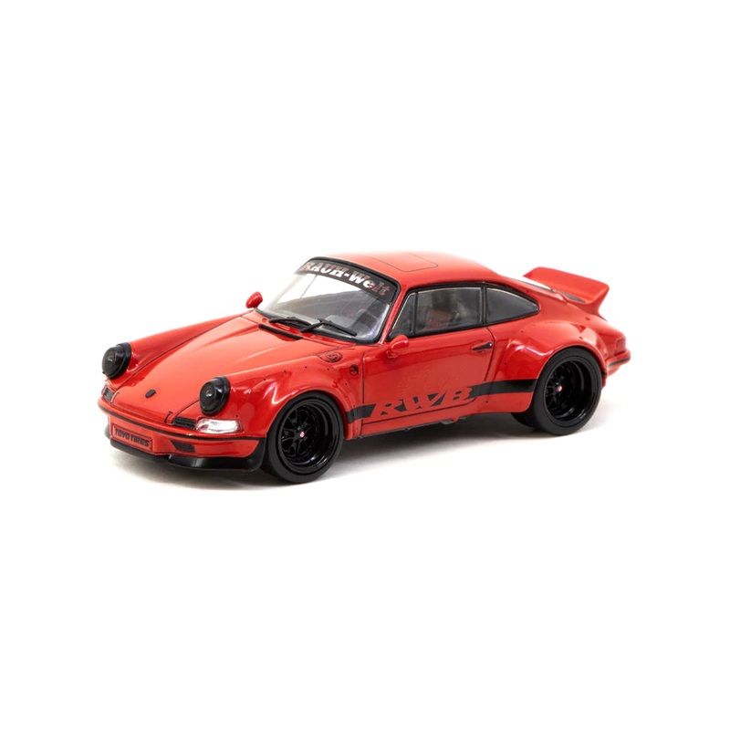 [1:43 Scale] Tarmac Works 1/43 Porsche RWB Backdate Red – HOBBY43 Diecast Model Car