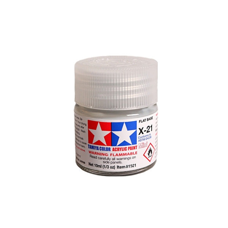 Acrylic Mini X-21 Flat Base Paint