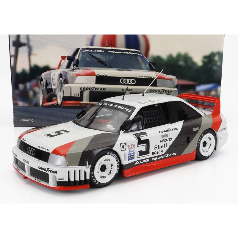 AUDI | 90 QUATTRO TEAM AUDI SPORT N 5 500KM ROAD AMERICA IMSA 1989 H.HAYWOOD – S.GOODYEAR
