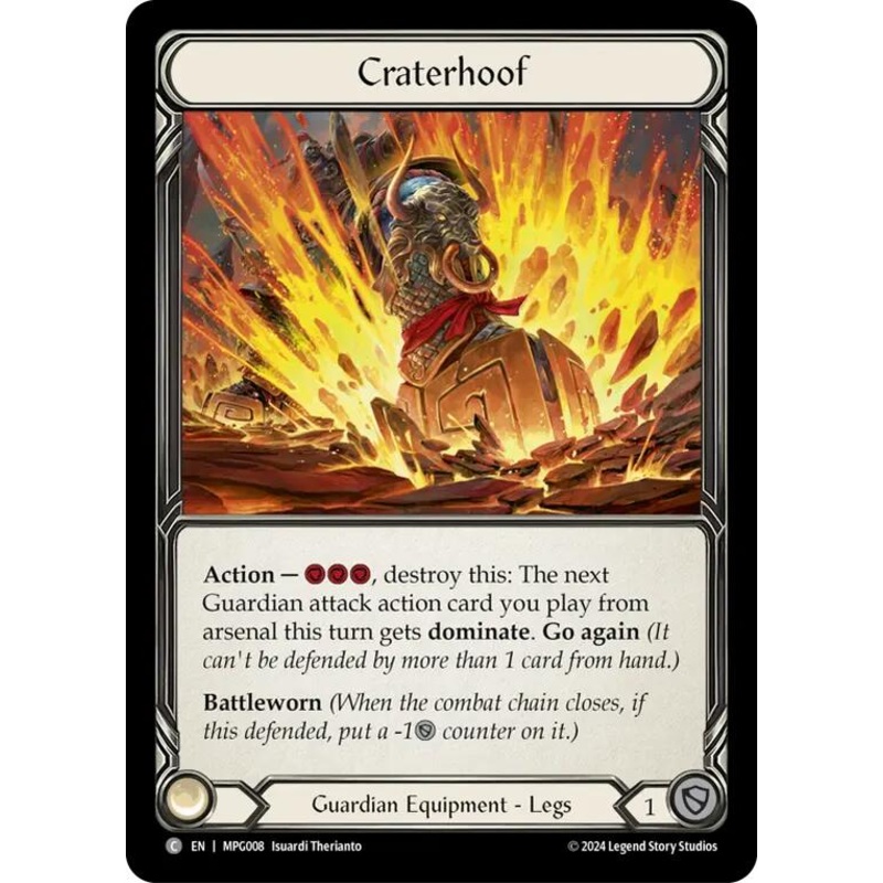 Craterhoof [MPG008] (Mastery Pack Guardian)  Cold Foil