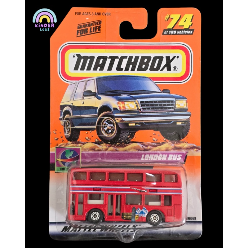 Matchbox London Bus – Rare Old Card