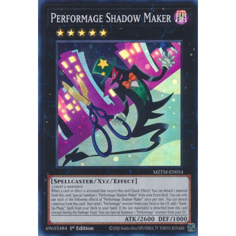Performage Shadow Maker [MZTM-EN054] Super Rare