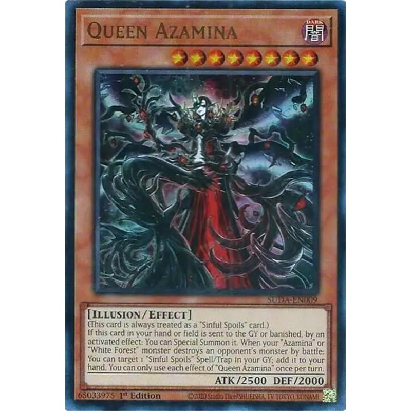 Queen Azamina [SUDA-EN009] Ultra Rare