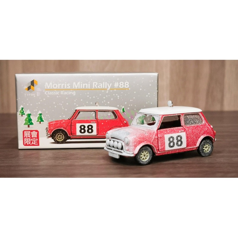 TINY 1/50 MORRIS MINI RALLY #88 SHOW EXCLUSIVE – LIMITED EDITION