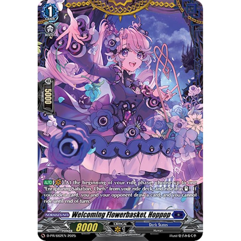 Welcoming Flowerbasket, Hoppop (D-PR/662EN) [D Promo Cards]