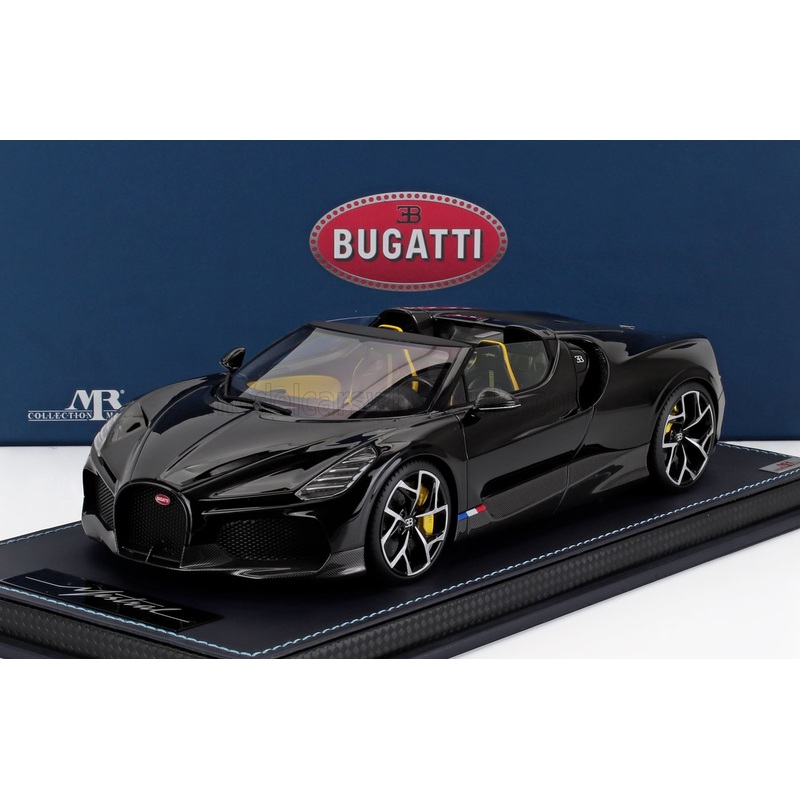 BUGATTI – MISTRAL W16 2023 – CON VETRINA – WITH SHOWCASE – BLACK