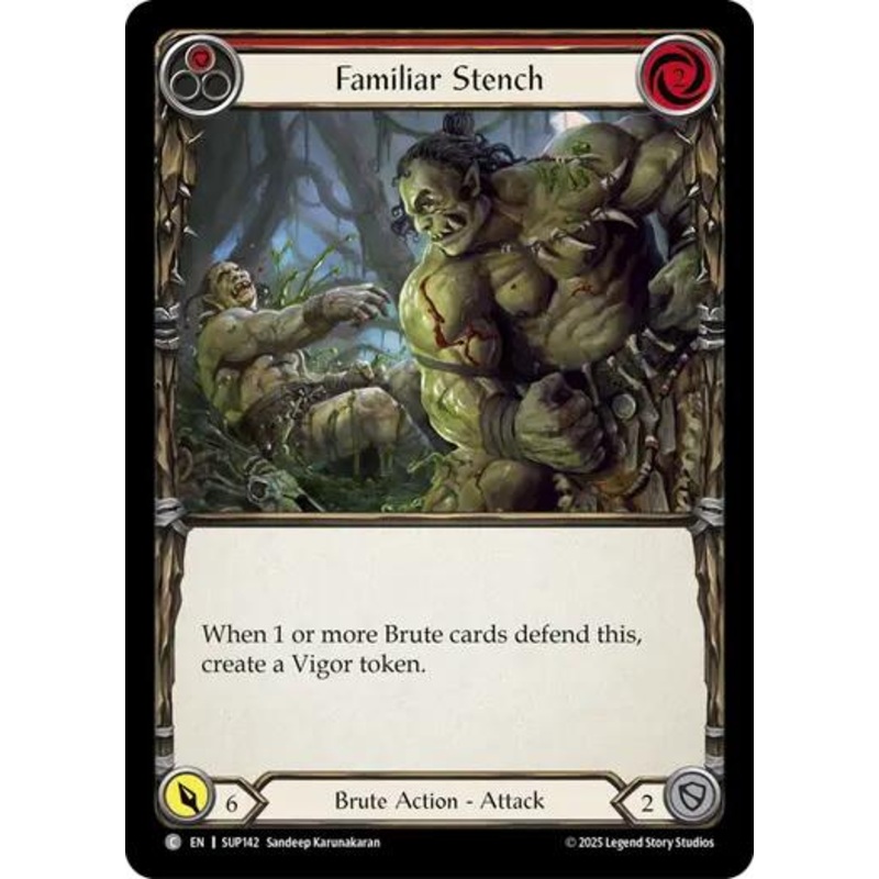 Familiar Stench [SUP142] (Super Slam)  Rainbow Foil