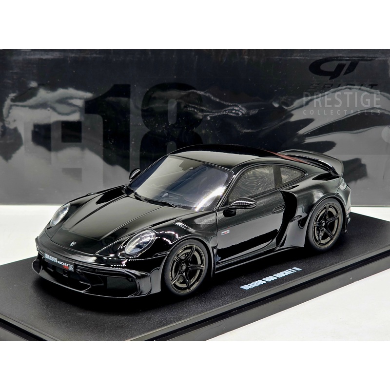 GT Spirit 2023 Porsche 911 (992) Brabus 900 Rocket R Black GT502 1:18 – New