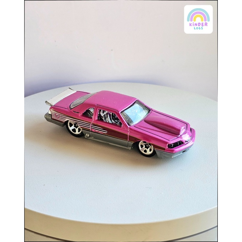 Hot Wheels 1988 Ford Thunderbird Dragster T-Bird – Pink (Uncarded)