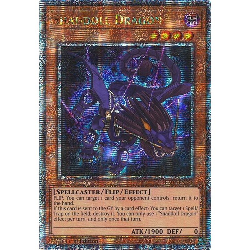 Shaddoll Dragon [RA04-EN228] Quarter Century Secret Rare