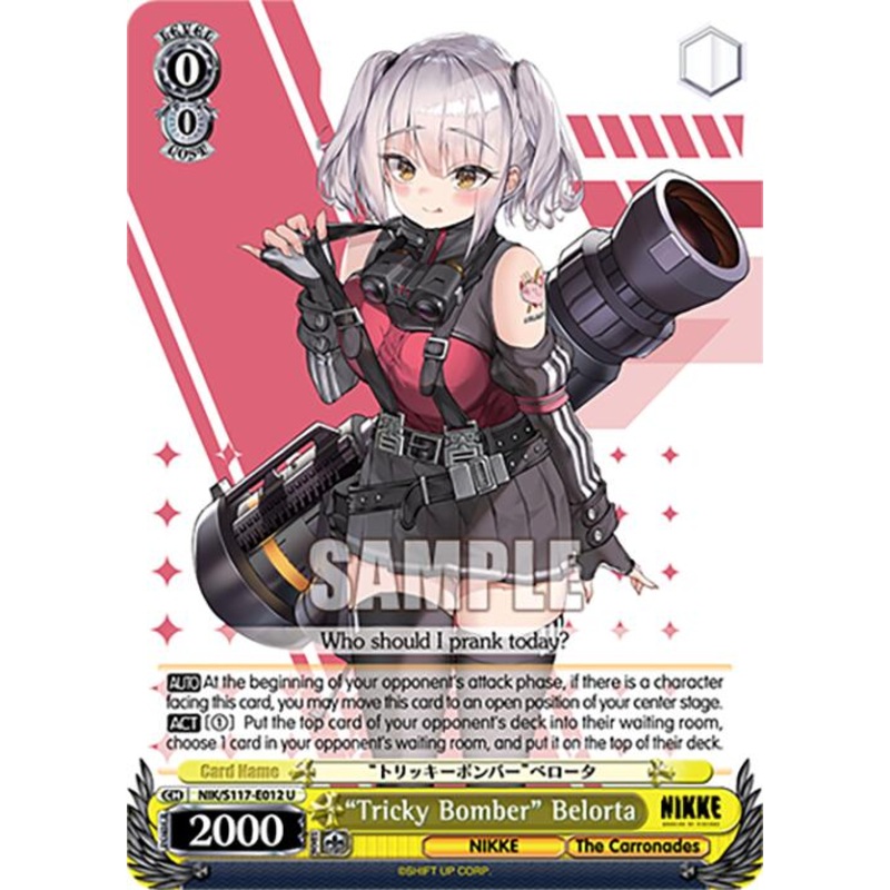 Tricky Bomber Belorta (NIK/S117-E012 U) [GODDESS OF VICTORY: NIKKE]