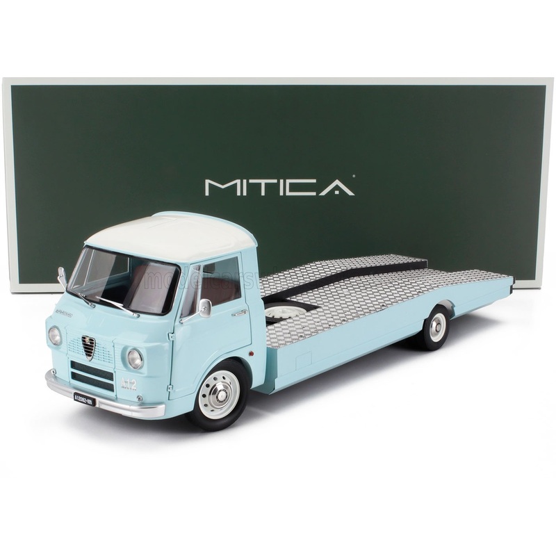 ALFA ROMEO – A12 (F12) CARRO ATTREZZI PRIMA SERIE 1967 – TOW TRUCK – ABSCHLEPPWAGEN – DPANNEUSE – LIGHT BLUE WHITE