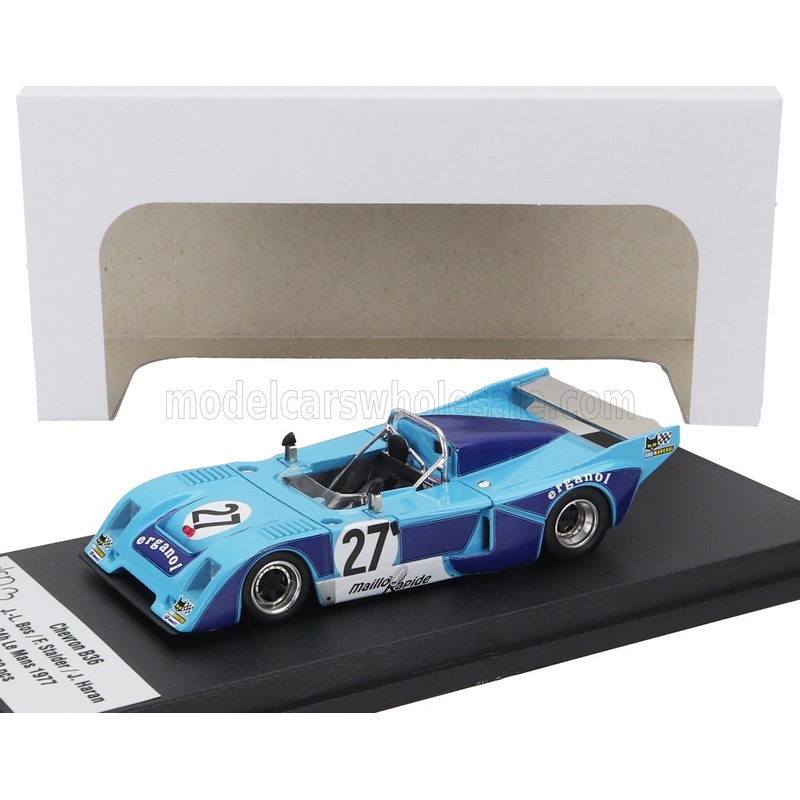 CHEVRON | B36 SPIDER TEAM SOCIETE RACING N 27 24h LE MANS 1977 JEAN LOUIS BOS – FRED STALDER – JACKY HERAN