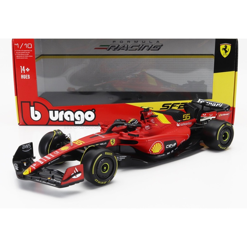 FERRARI | F1  SF-23 TEAM SCUDERIA FERRARI N 55 POLE POSITION 3rd MONZA ITALY GP 2023 CARLOS SAINZ
