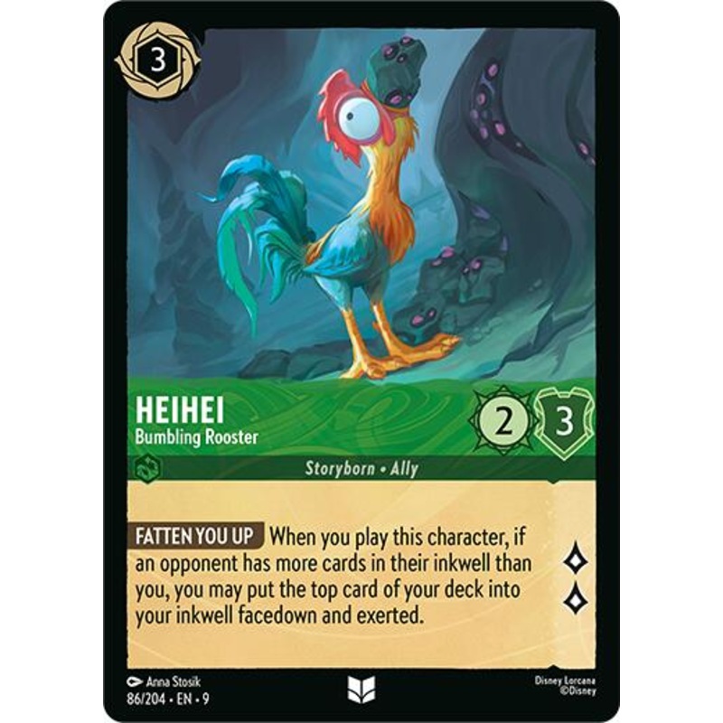 Heihei – Bumbling Rooster (86/204) [Fabled]