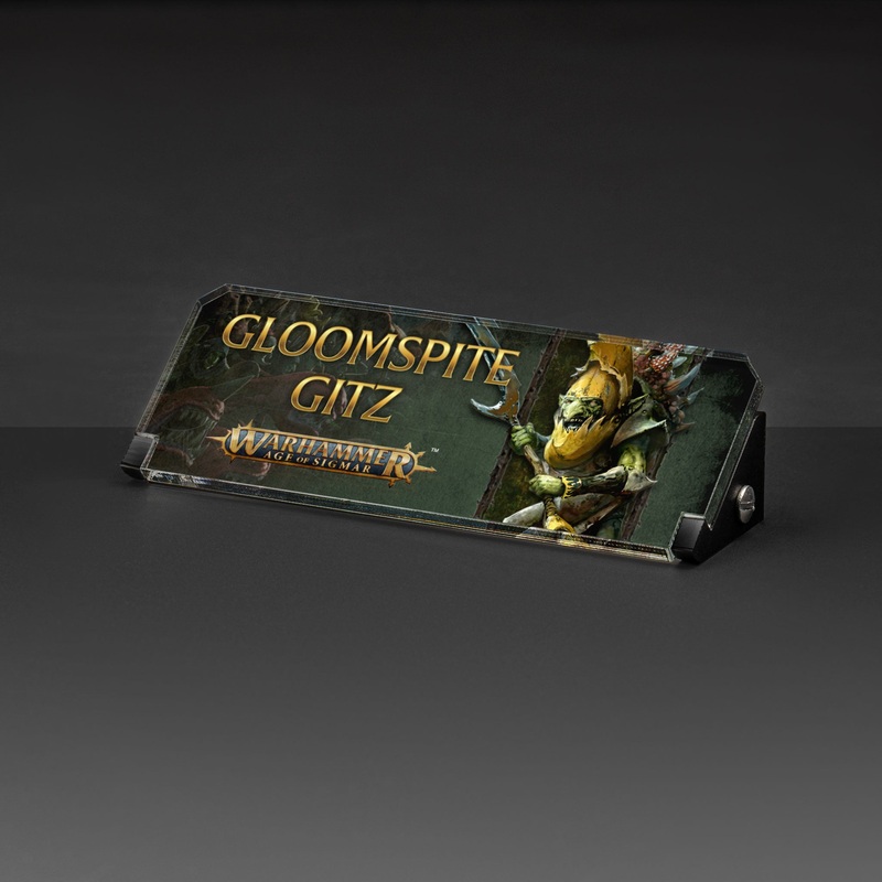 Plaque for Warhammer Age of Sigmar – Gloomspite Gitz