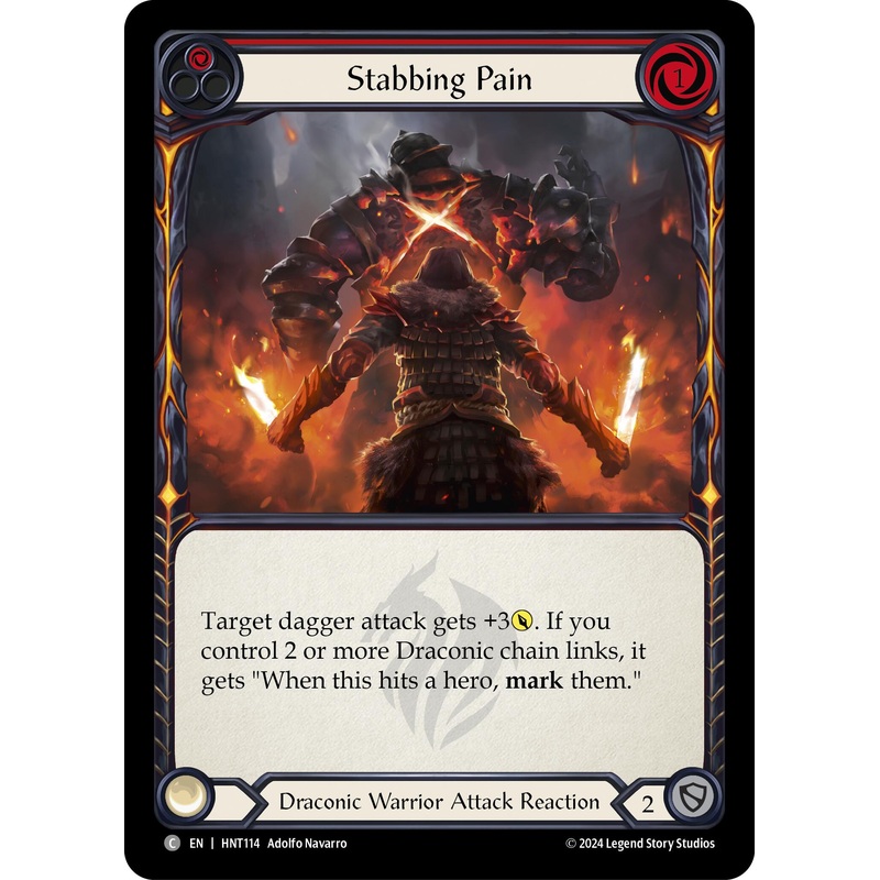 Stabbing Pain (Red) [HNT114] (The Hunted)