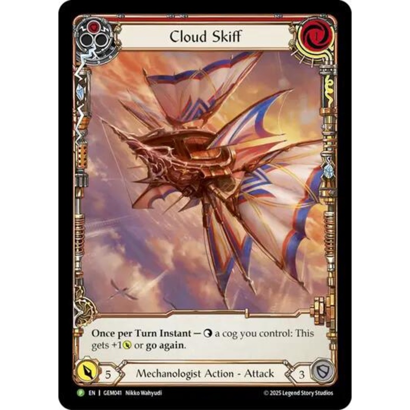 Cloud Skiff (Red) [GEM041] (GEM Pack 2)