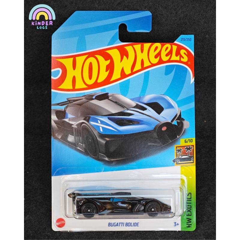 Hot Wheels Bugatti Bolide – Blue (Carded – 2023 Card)