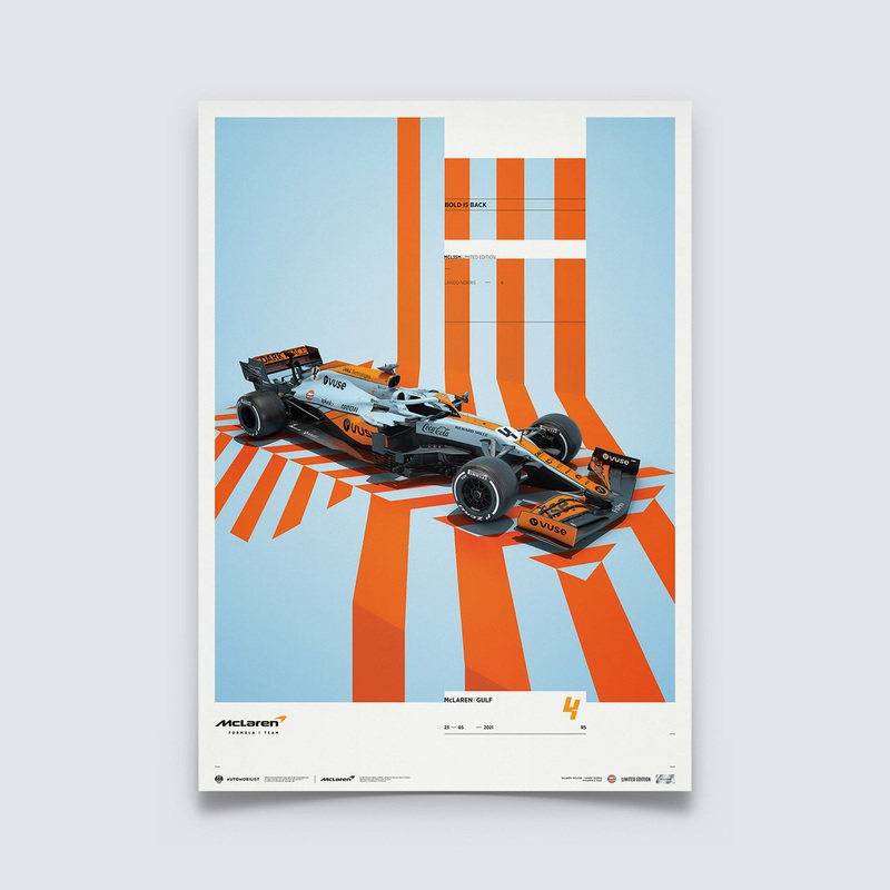 McLaren x Gulf – Edition 2 – Lando Norris – 2021 – Limited Edition