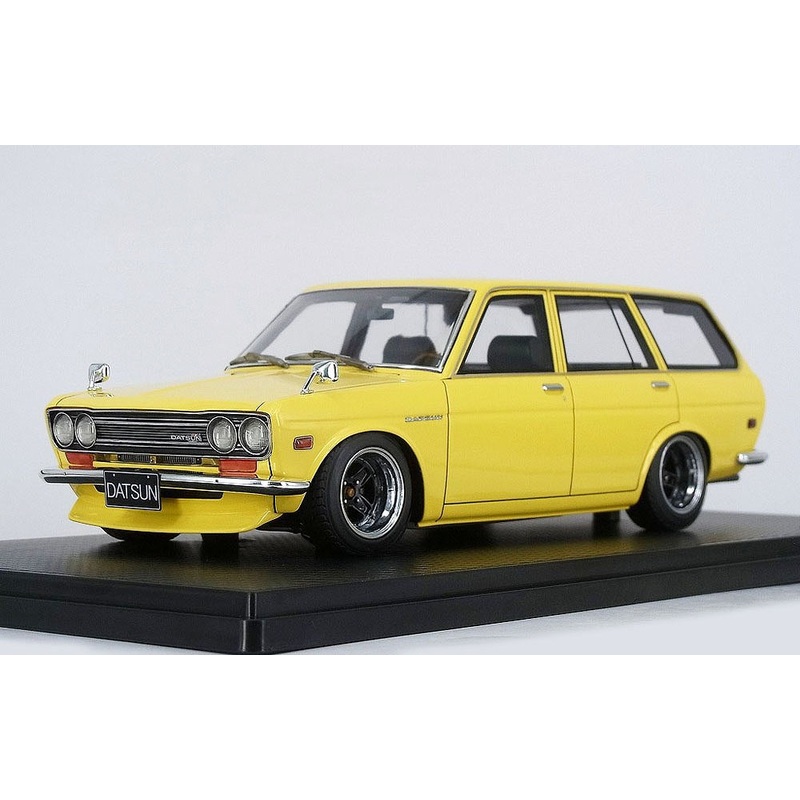 *PREORDER* Ignition Model 1:18 Nissan Datsun Bluebird 510 Wagon in Yellow