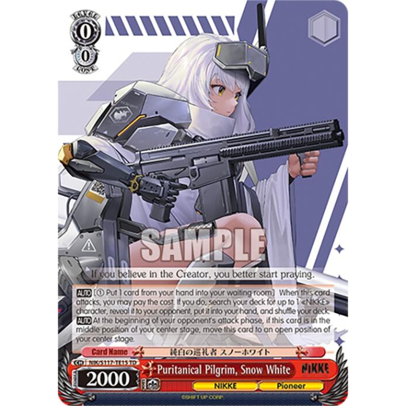 Puritanical Pilgrim, Snow White(NIK/S117-TE15 TD) [GODDESS OF VICTORY: NIKKE]